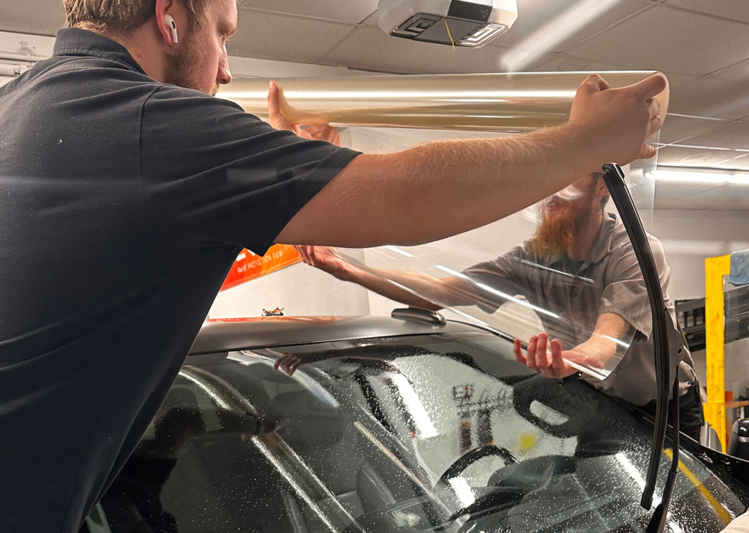 Auto Window Tint Installation by SG window tint professionals