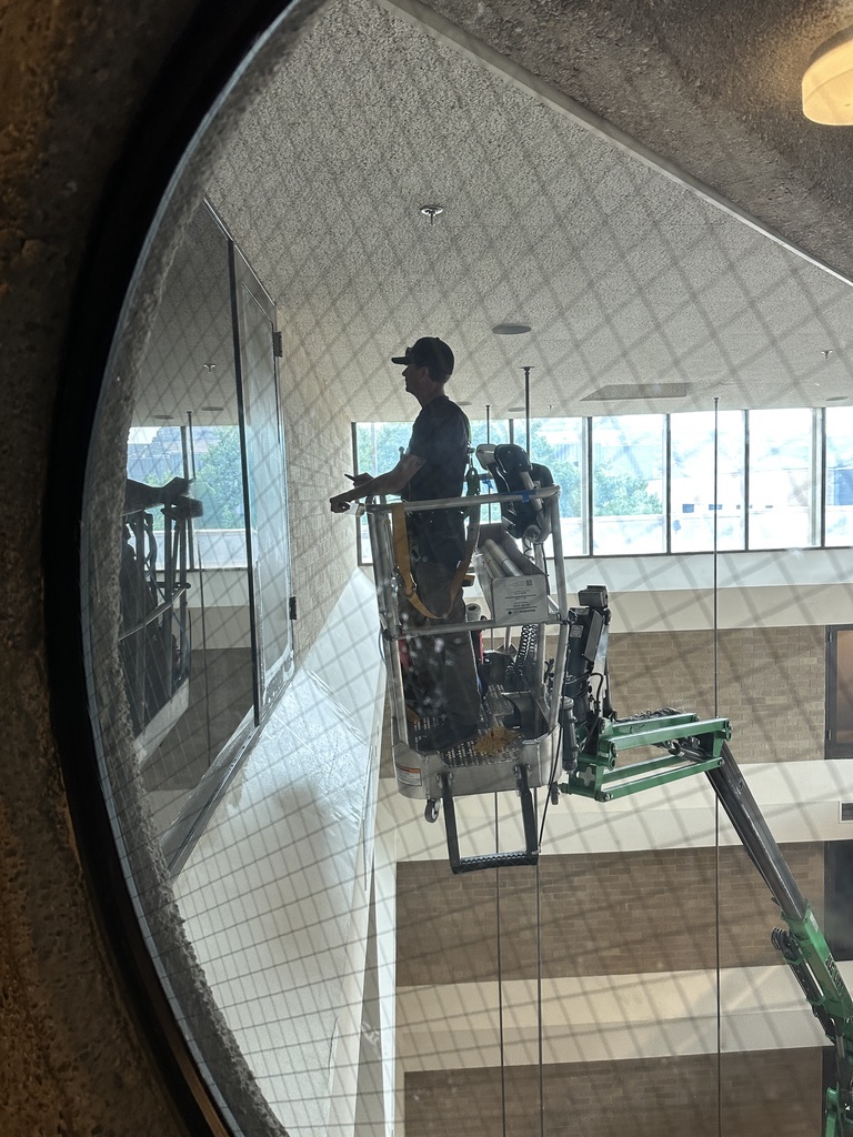 Commercial Window Tint - Frosted Window Film - Colorado School of Mines 3