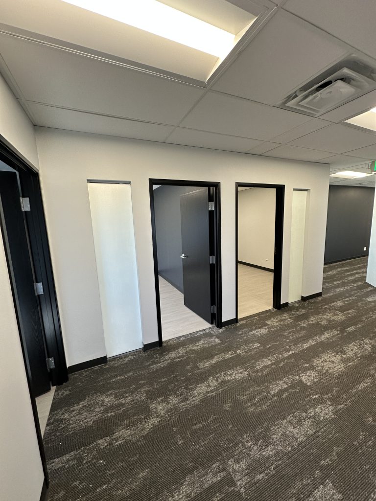 3401 Quebec St Denver CO - Commercial Frosted Window Tint 1