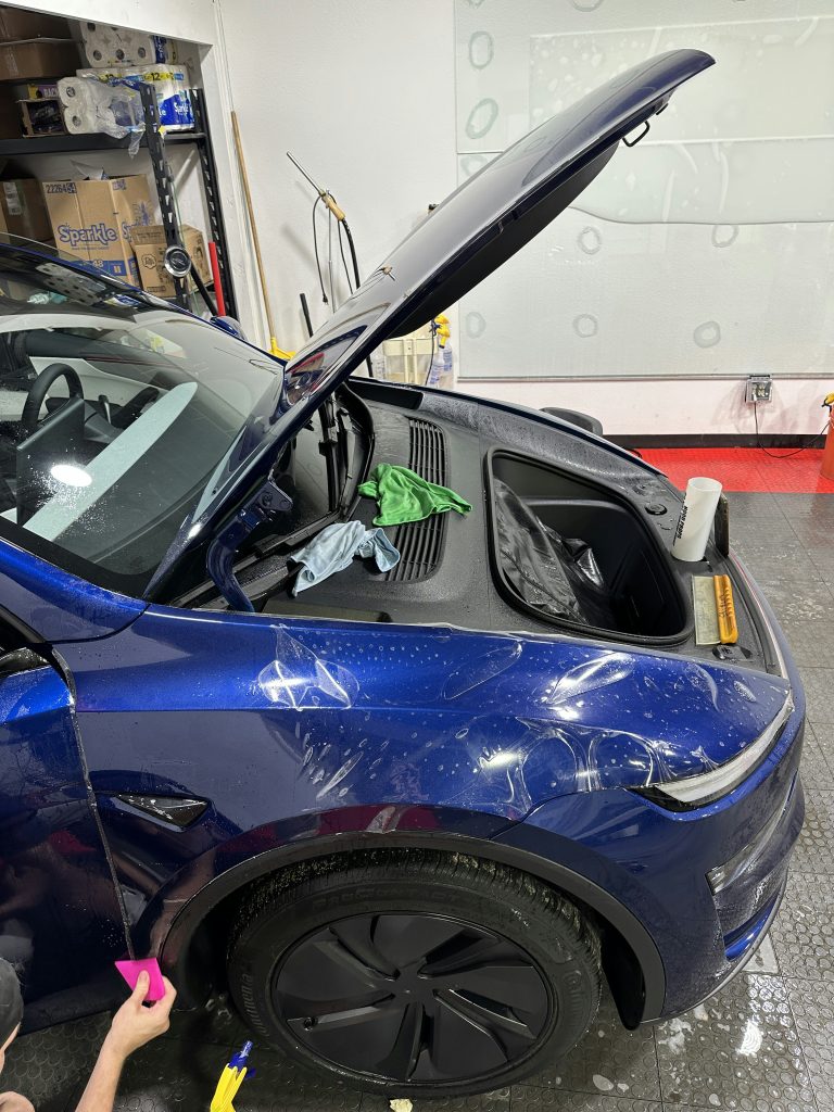 SG Window Tint - Tesla Model Y - Full Front PPF - Lakewood CO
