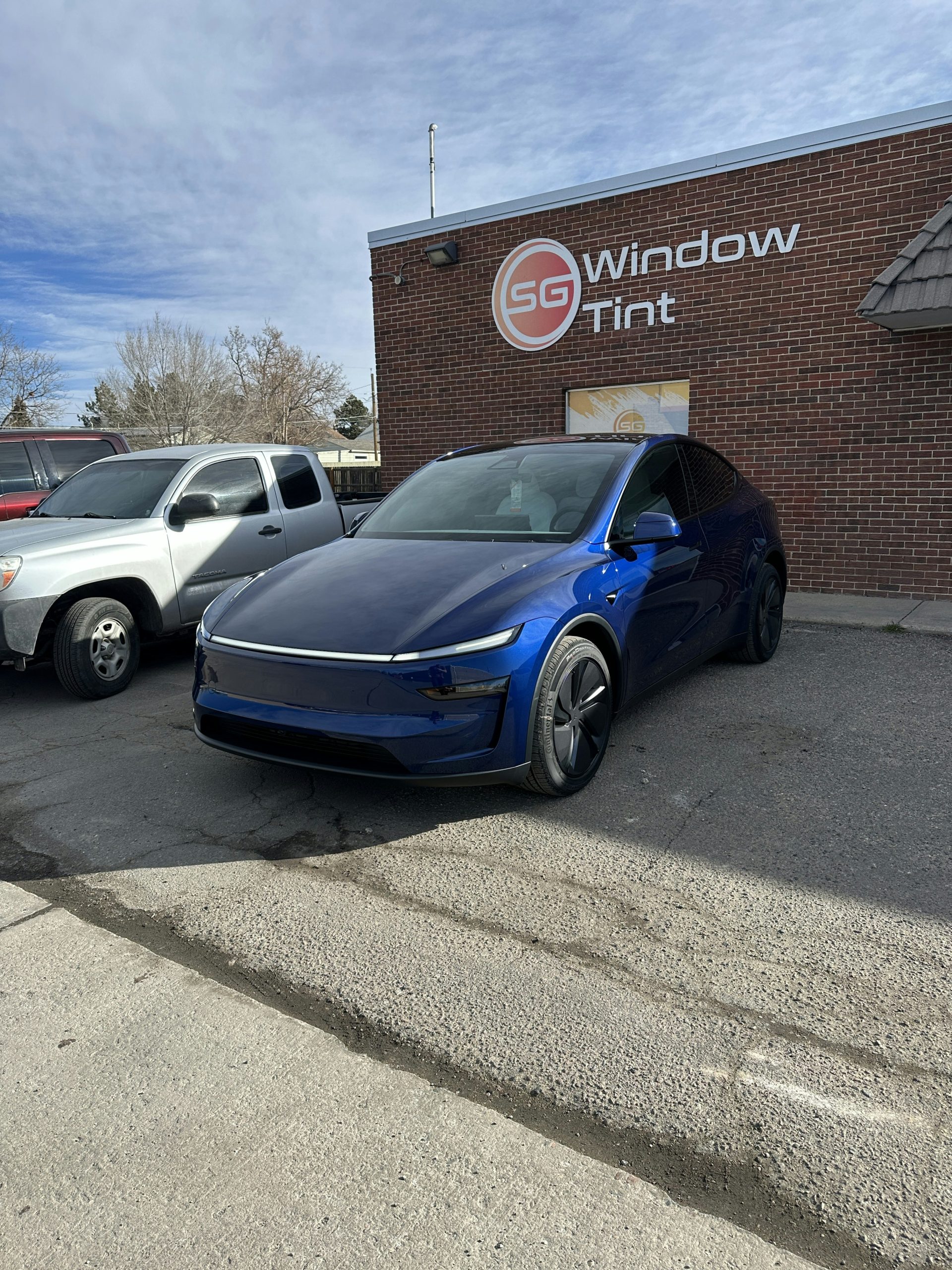 SG Window Tint - Tesla Model Y - Full Front PPF - Lakewood CO